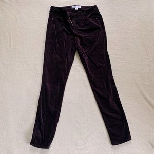 Rockstar superskinny velvet jeans